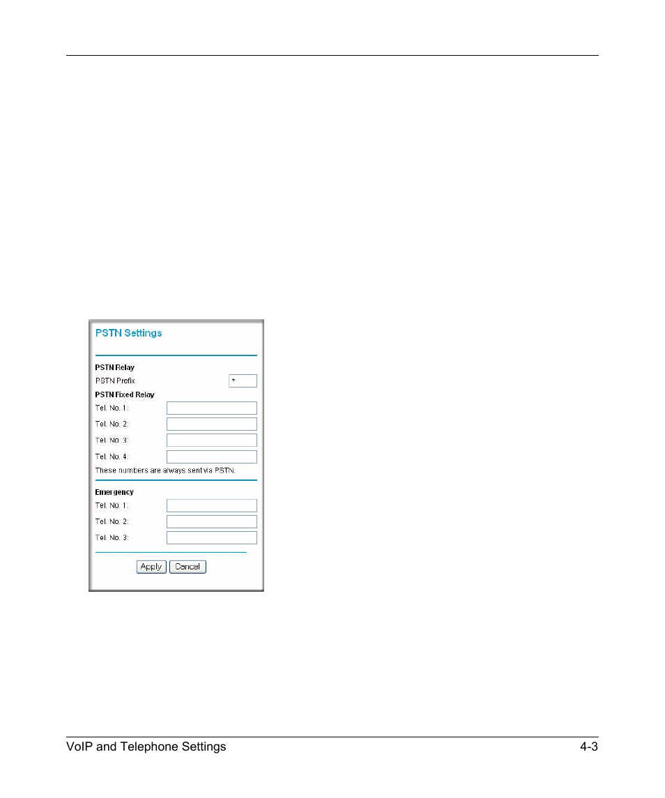 Setting up the pstn settings, Setting up the pstn settings -3 | NETGEAR DG834GV v2 User Manual | Page 39 / 106