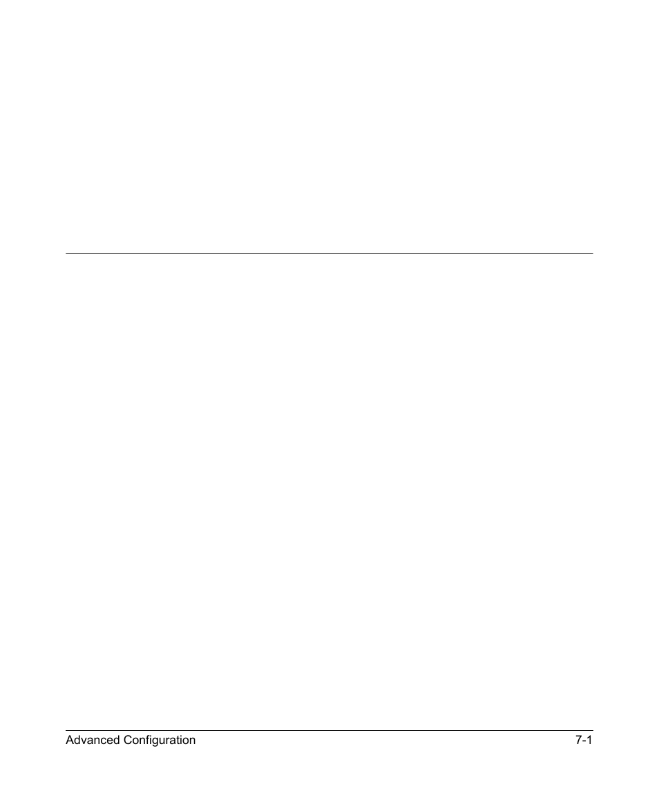 Chapter 7 advanced configuration, Configuring advanced security, Configuring advanced security -1 | NETGEAR DG834GV v2 User Manual | Page 77 / 106