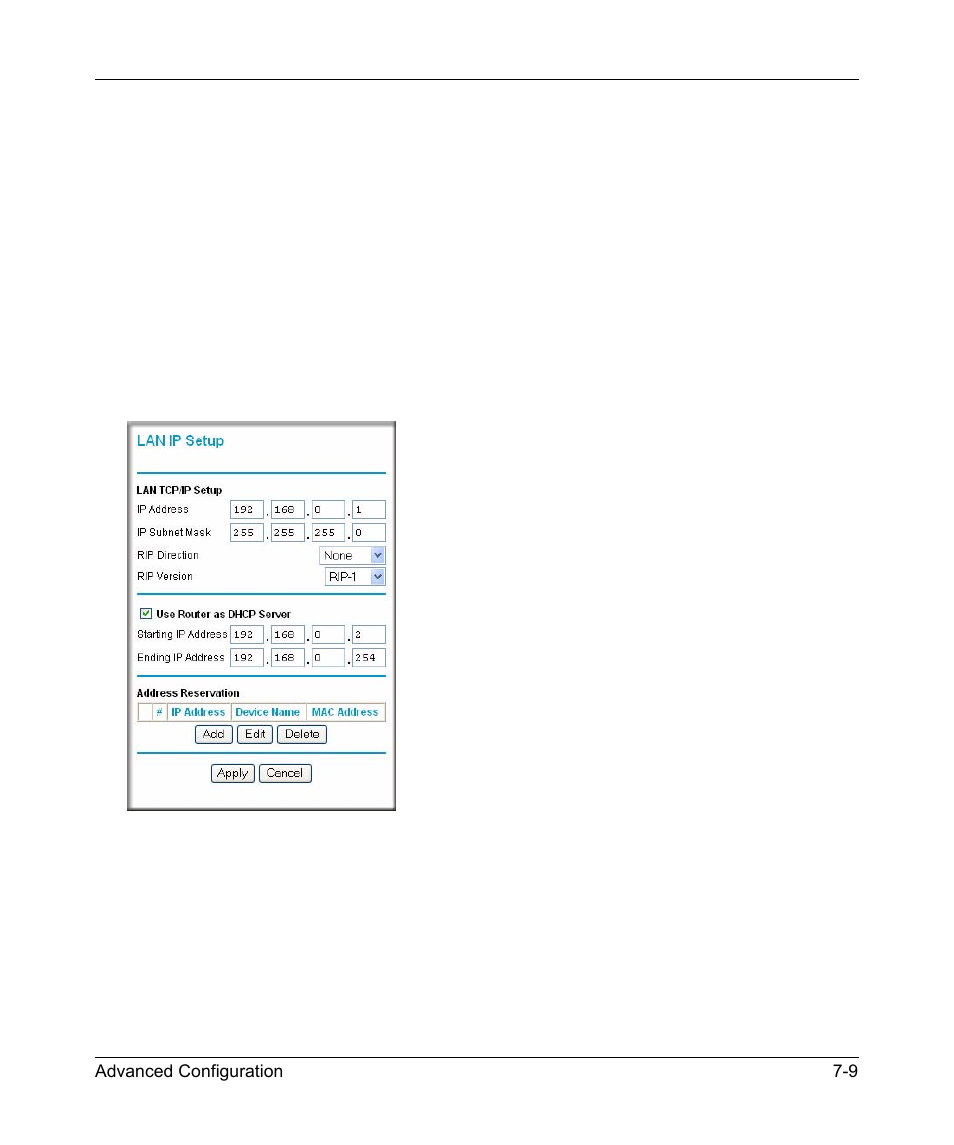 How to configure lan tcp/ip settings, How to configure lan tcp/ip settings -9 | NETGEAR DG834GV v2 User Manual | Page 85 / 106