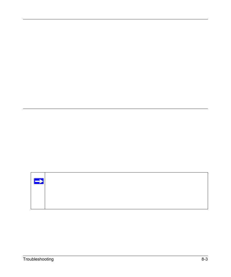 Lan or internet port leds not on, Troubleshooting the web configuration interface, Lan or internet port leds not on -3 | Troubleshooting the web configuration interface -3 | NETGEAR DG834GV v2 User Manual | Page 95 / 106