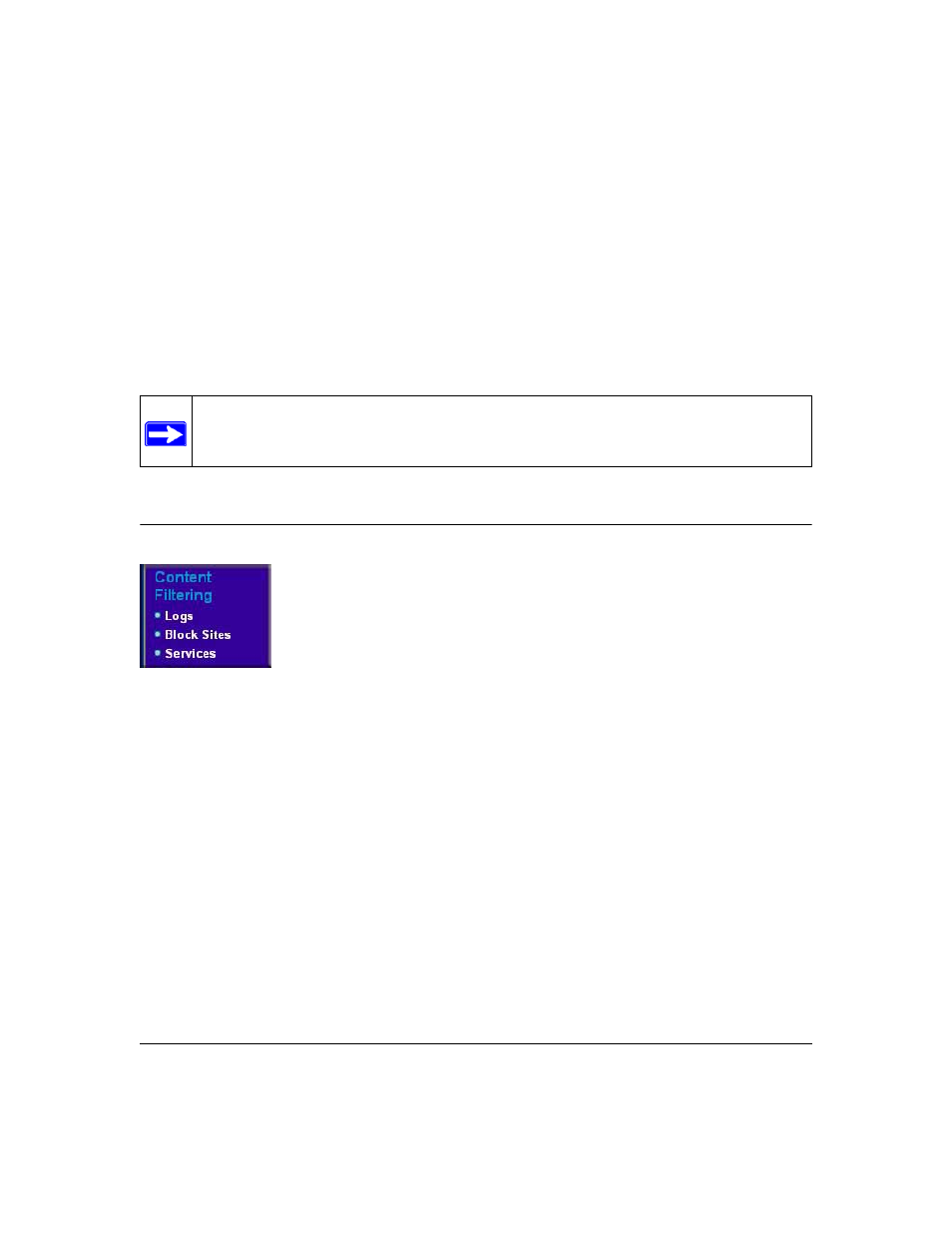 Chapter 3 content filtering and firewall rules, Content filtering, Content filtering -1 | NETGEAR CG814WG V3 User Manual | Page 31 / 64