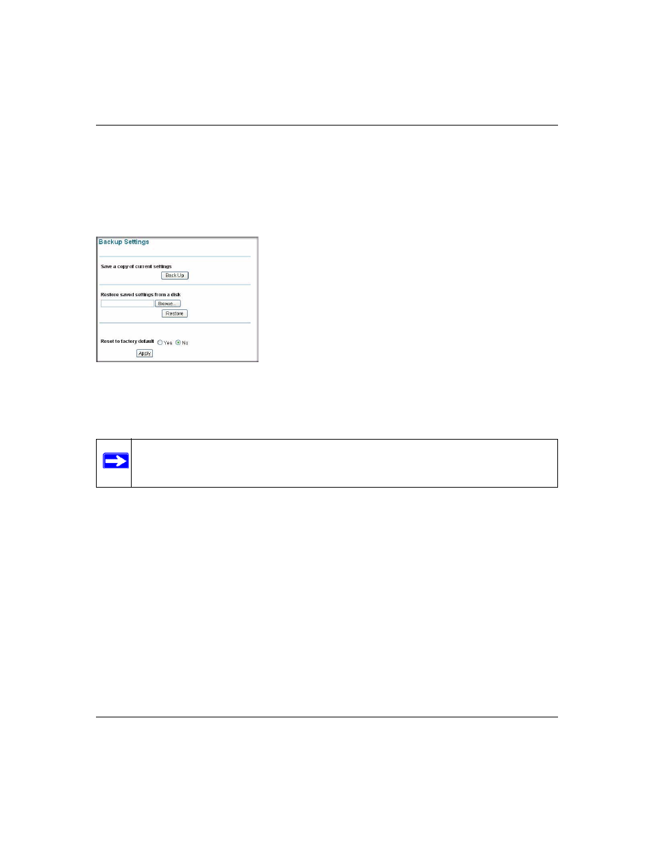 Backup settings, Backup settings -5 | NETGEAR CG814WG V3 User Manual | Page 43 / 64