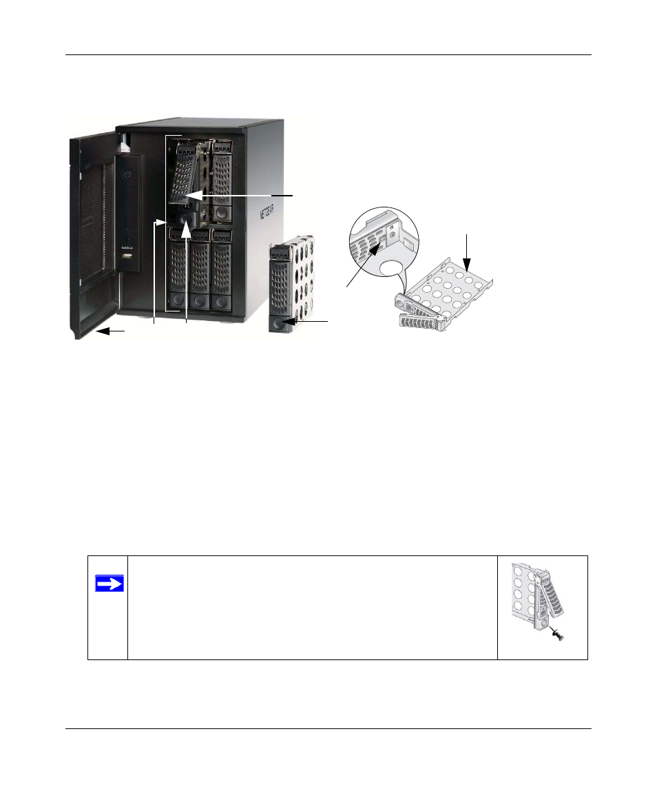 Drive bay, Drive bay -5 | NETGEAR ReadyNAS Pro Business Edition User Manual | Page 17 / 120