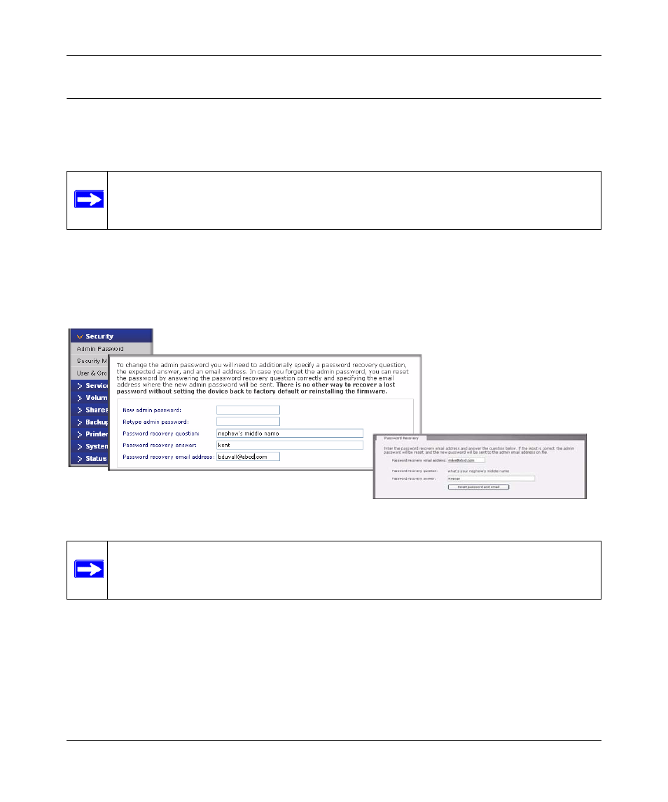 Updating the admin password, Updating the admin password -8 | NETGEAR ReadyNAS Pro Business Edition User Manual | Page 30 / 120