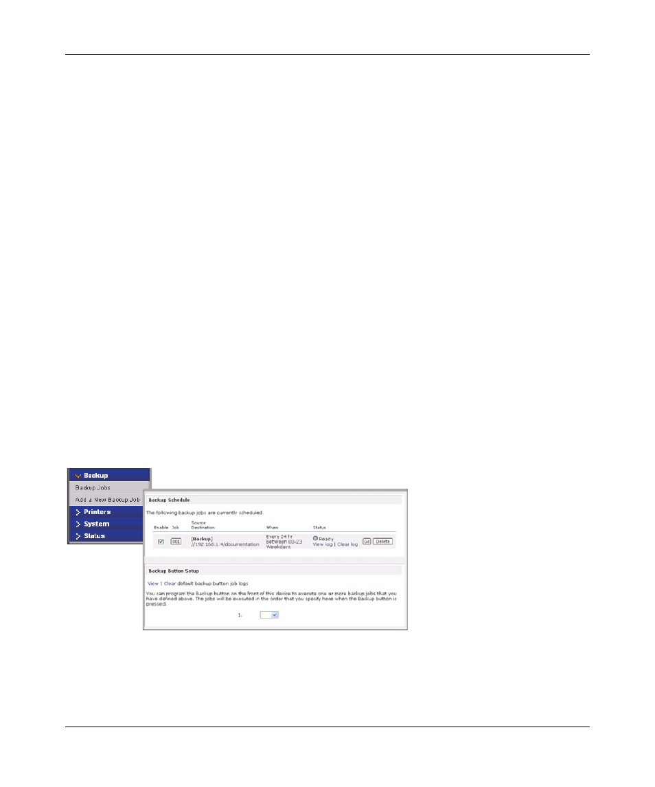 Viewing the backup schedule, Viewing the backup schedule -6 | NETGEAR ReadyNAS Pro Business Edition User Manual | Page 84 / 120