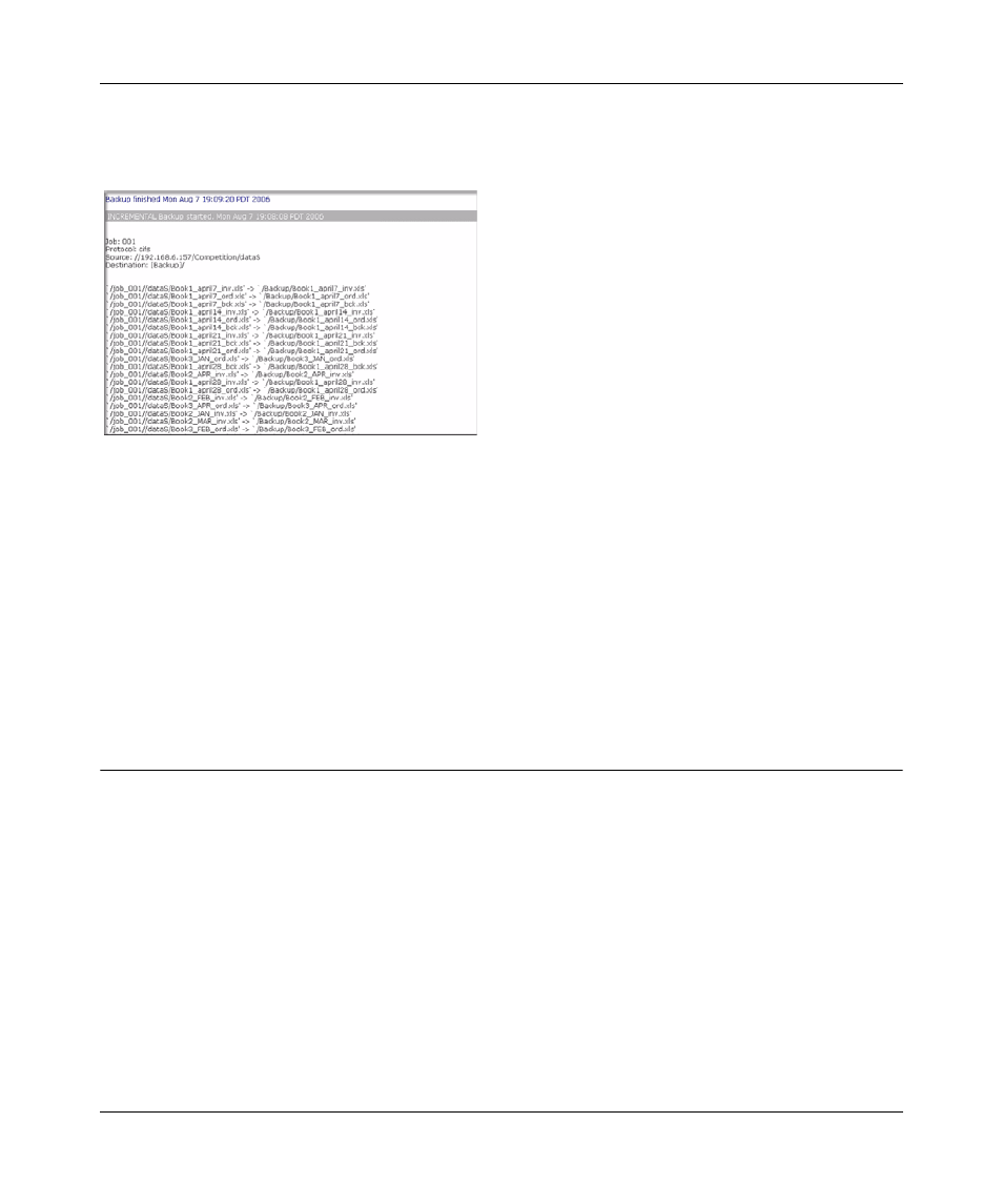 Viewing the backup log, Editing a backup job, Snapshots | Viewing the backup log -8, Editing a backup job -8, Snapshots -8 | NETGEAR ReadyNAS Pro Business Edition User Manual | Page 86 / 120