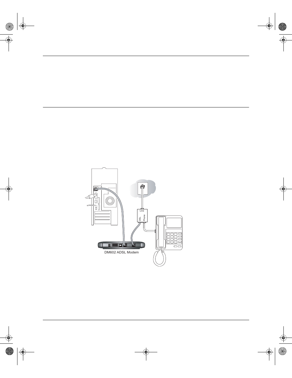 Access requirement, Connecting the modem, Access requirement -5 | Connecting the modem -5 | NETGEAR DM602 User Manual | Page 19 / 66