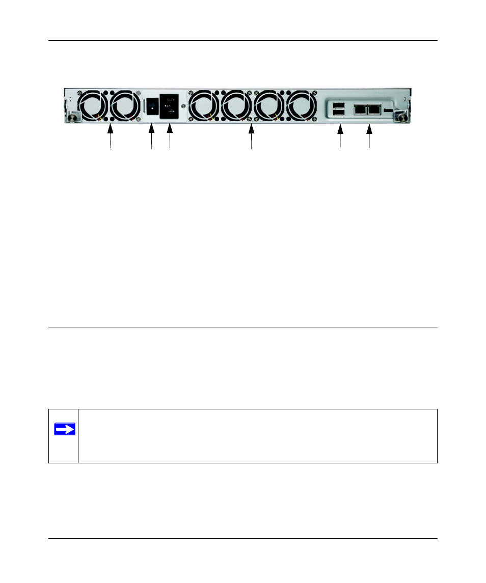 Rear panel, Initial setup, Rear panel -5 | Initial setup -5 | NETGEAR ReadyNAS 2100 User Manual | Page 15 / 126