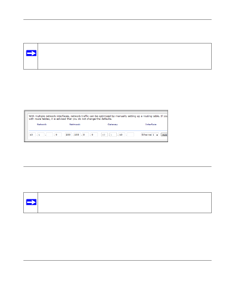 Route: a manual routing table, Updating the admin password, Route: a manual routing table -8 | Updating the admin password -8 | NETGEAR ReadyNAS 2100 User Manual | Page 26 / 126