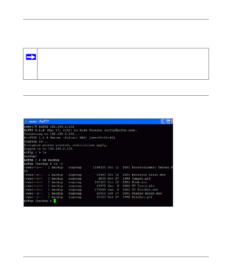 Ftp/ftps, Ftp/ftps -19 | NETGEAR ReadyNAS 2100 User Manual | Page 67 / 126