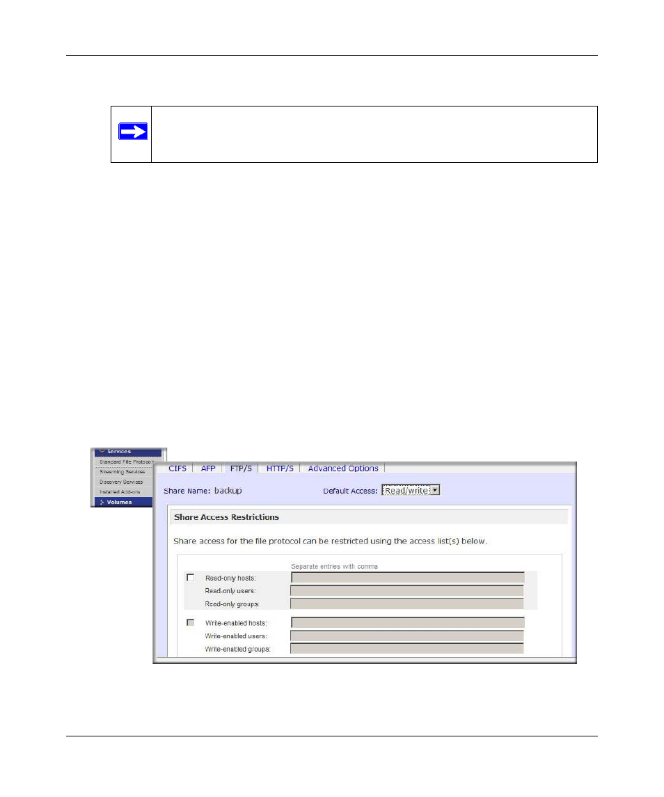 NETGEAR ReadyNAS 2100 User Manual | Page 72 / 126