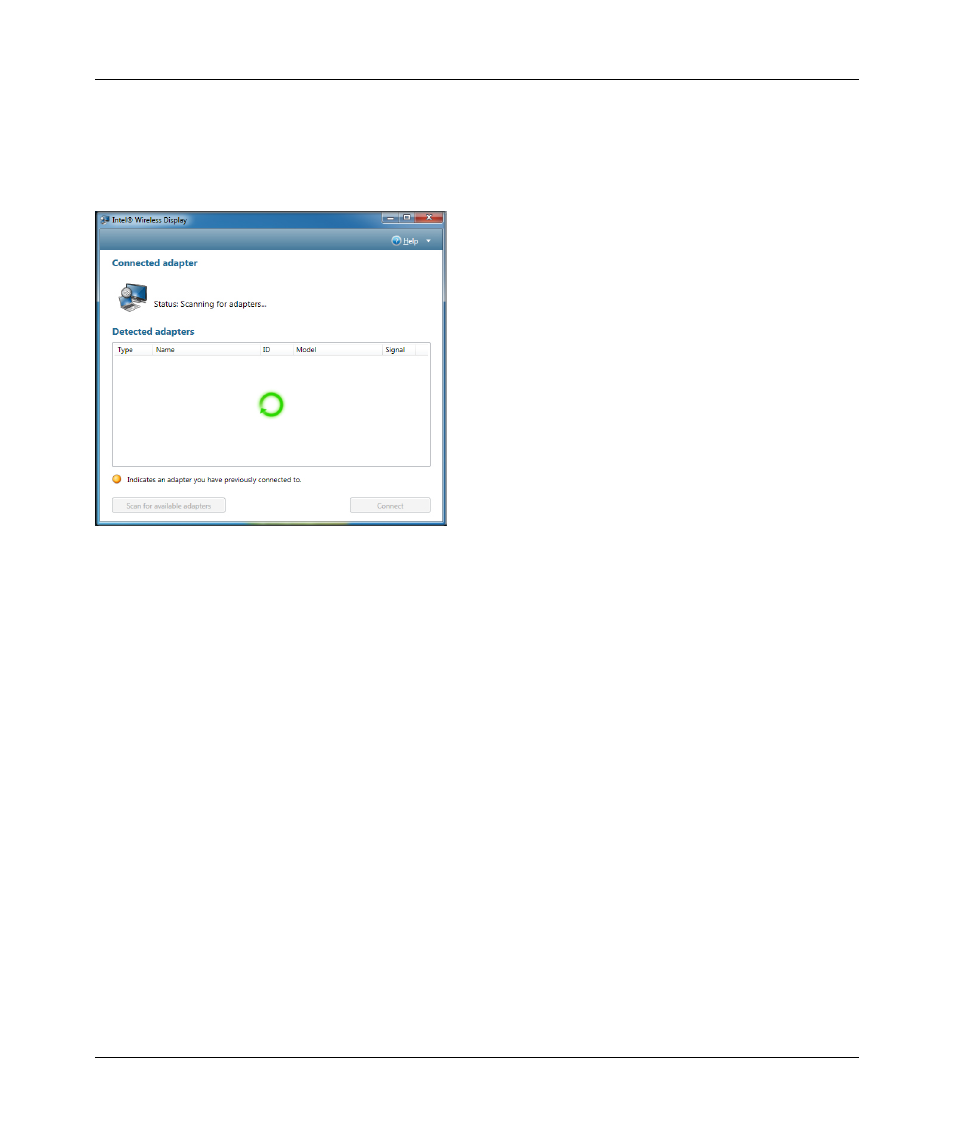 Step 4: scanning for adapters, Step 5: detected adapter, Detected adapters column information | Step 4: scanning for adapters -3, Step 5: detected adapter -3, Detected adapters column information -3 | NETGEAR PTV1000 User Manual | Page 12 / 34