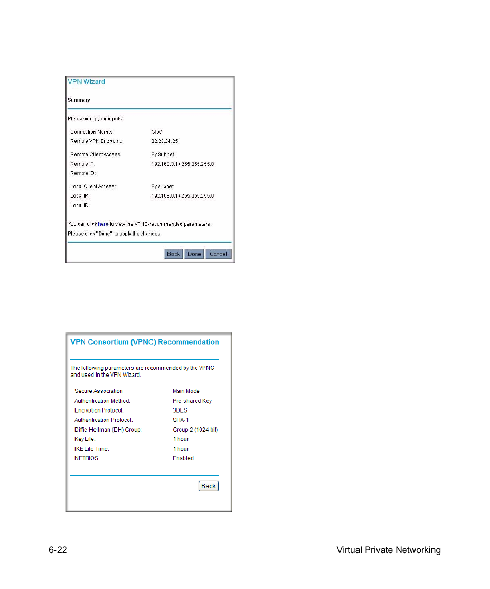 NETGEAR 54 Mbps Wireless ADSL Firewall DG834G User Manual | Page 116 / 176