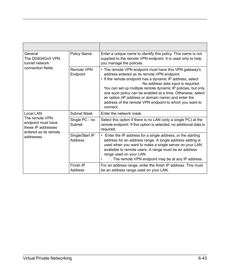 NETGEAR 54 Mbps Wireless ADSL Firewall DG834G User Manual | Page 137 / 176