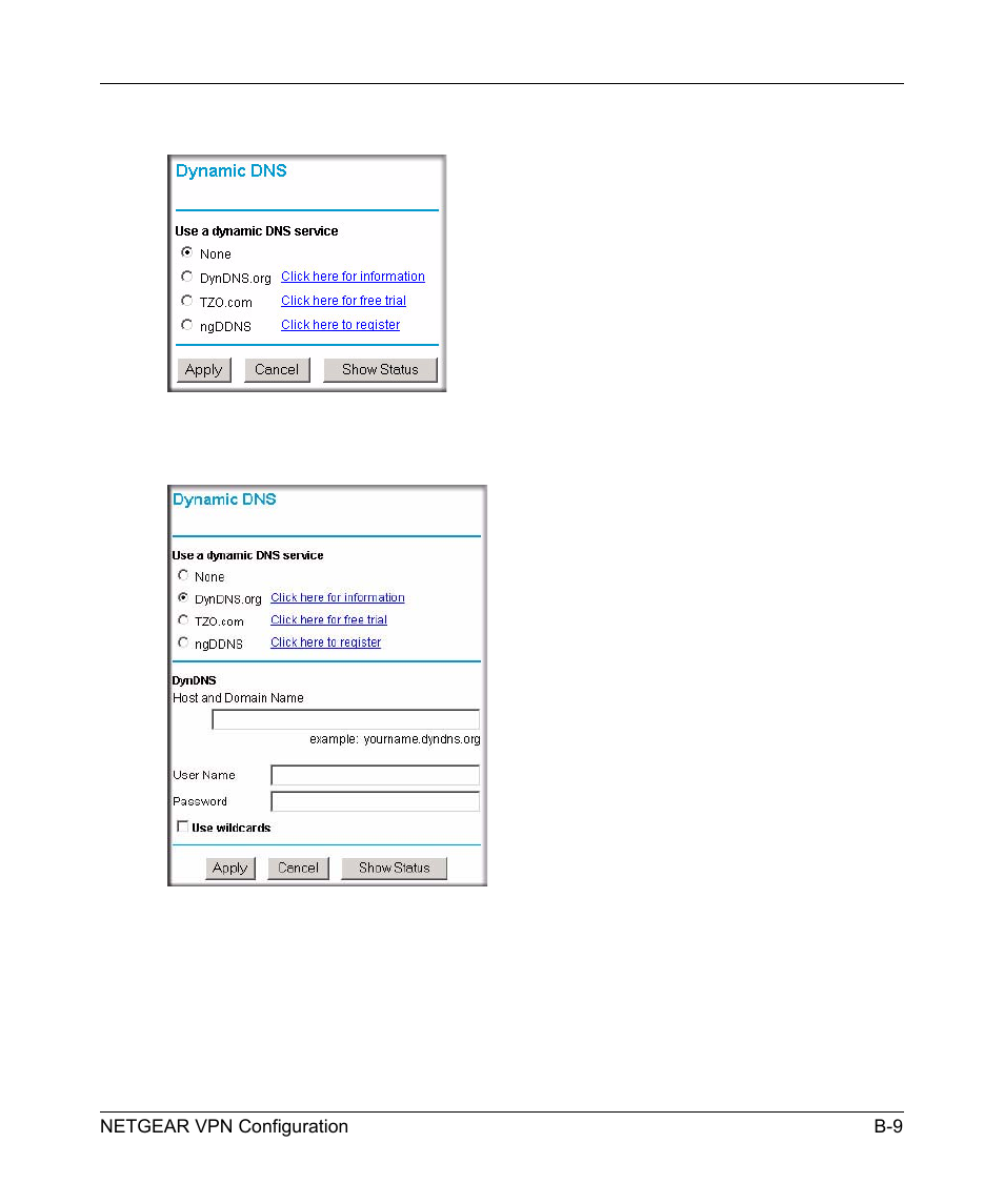 NETGEAR 54 Mbps Wireless ADSL Firewall DG834G User Manual | Page 159 / 176
