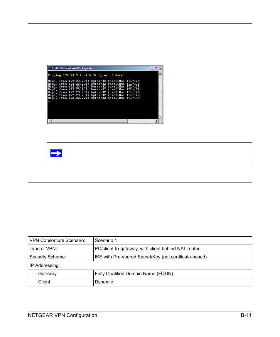 Configuration summary (telecommuter example) | NETGEAR 54 Mbps Wireless ADSL Firewall DG834G User Manual | Page 161 / 176