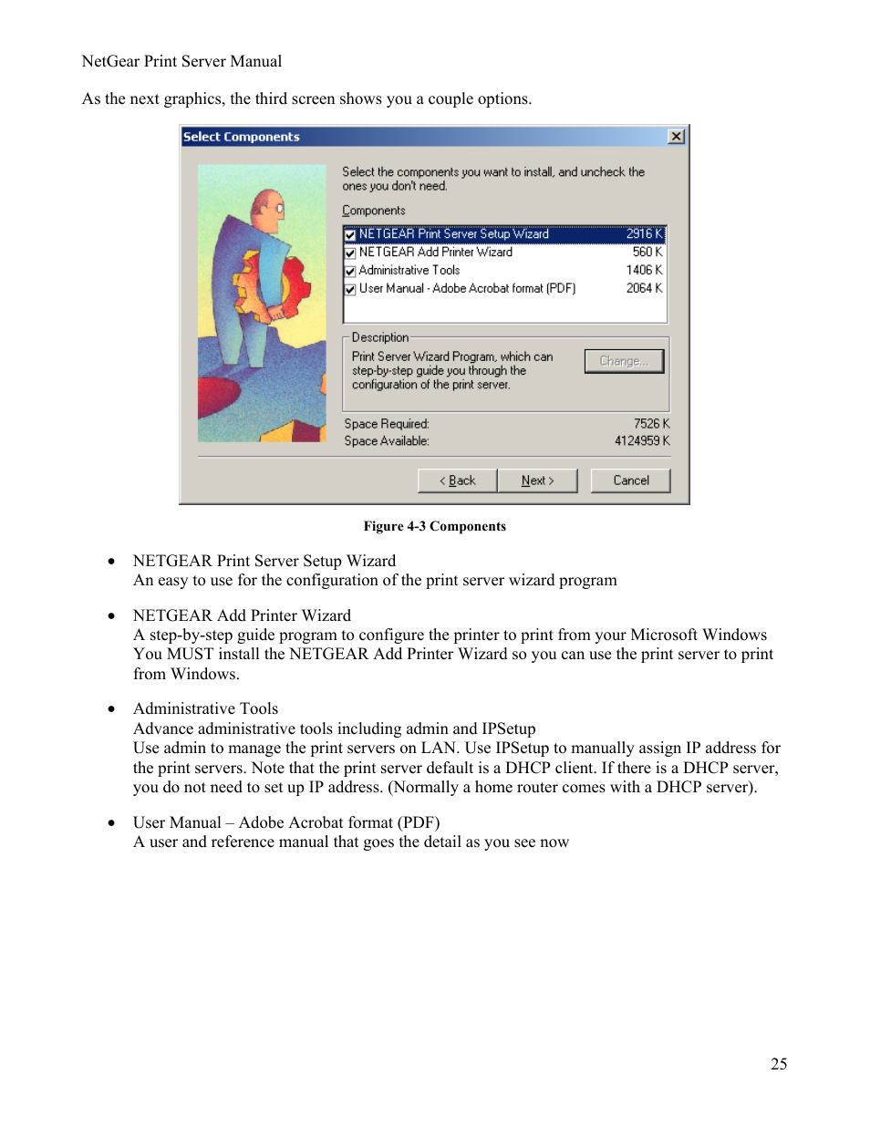 NETGEAR PS111W User Manual | Page 34 / 106