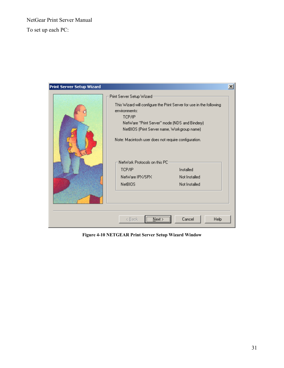 NETGEAR PS111W User Manual | Page 40 / 106