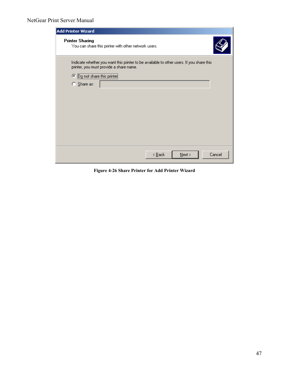 NETGEAR PS111W User Manual | Page 56 / 106