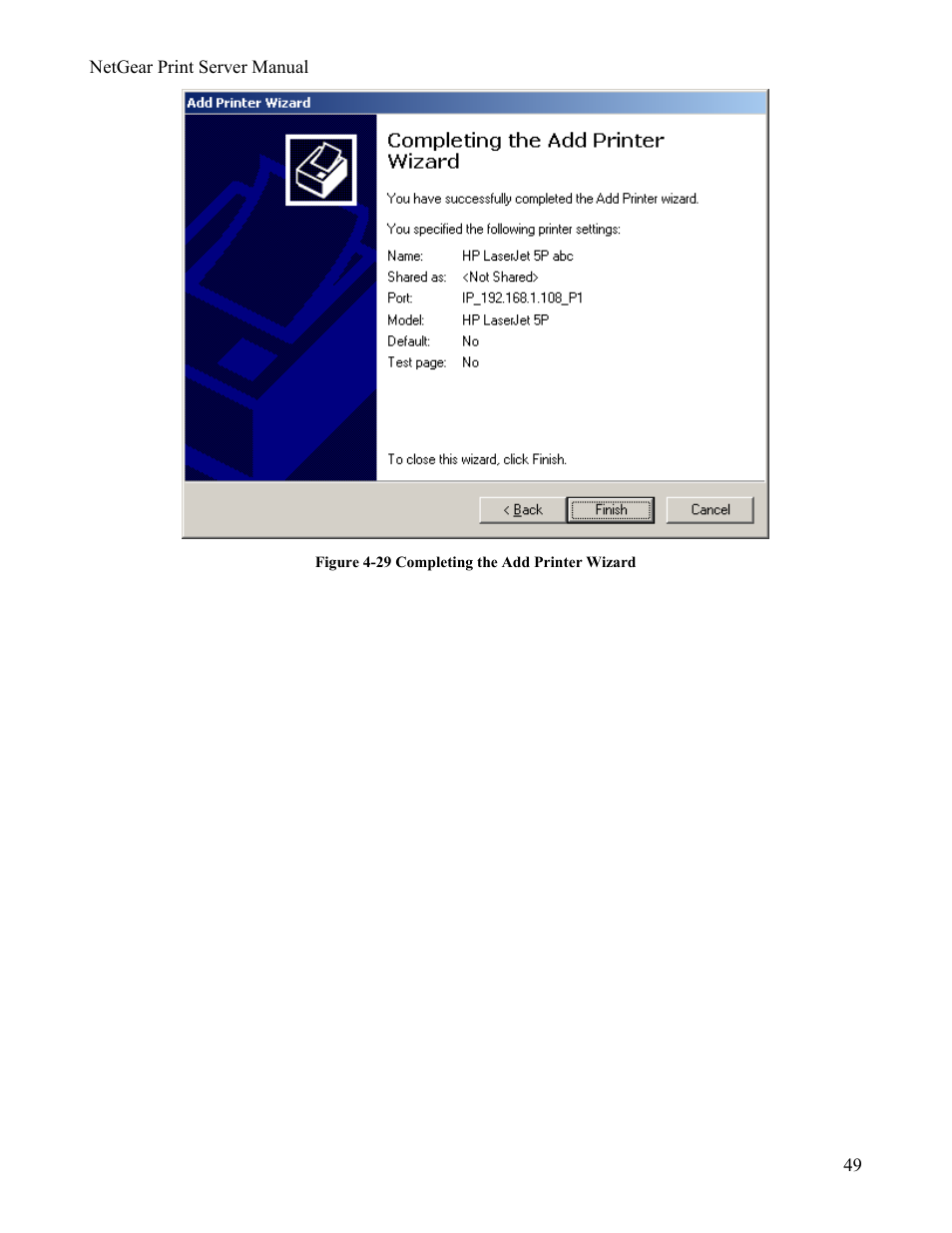 NETGEAR PS111W User Manual | Page 58 / 106