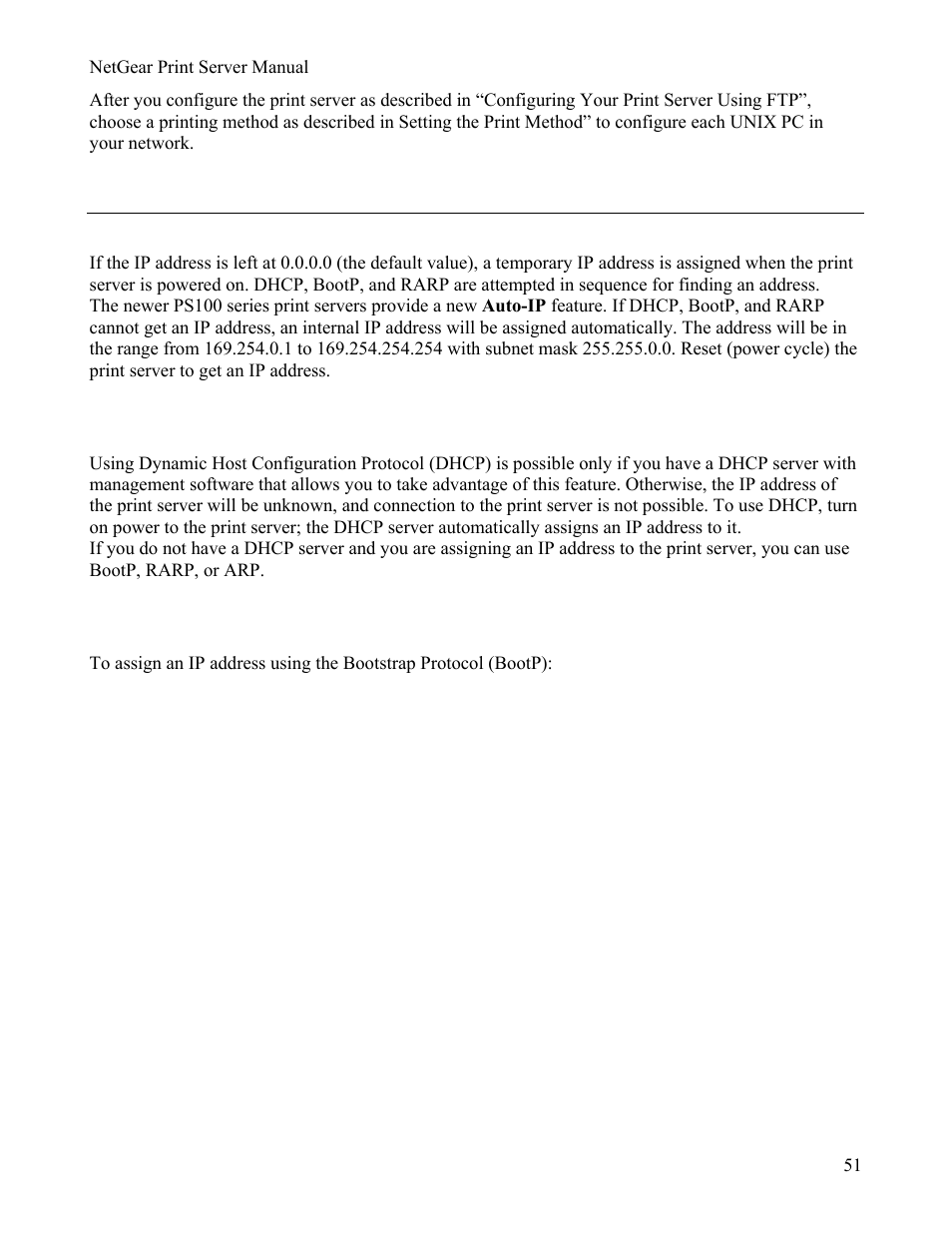 1temporary ip address resolution, Emporary, Ip a | Ddress, Esolution, 1 temporary ip address resolution | NETGEAR PS111W User Manual | Page 60 / 106