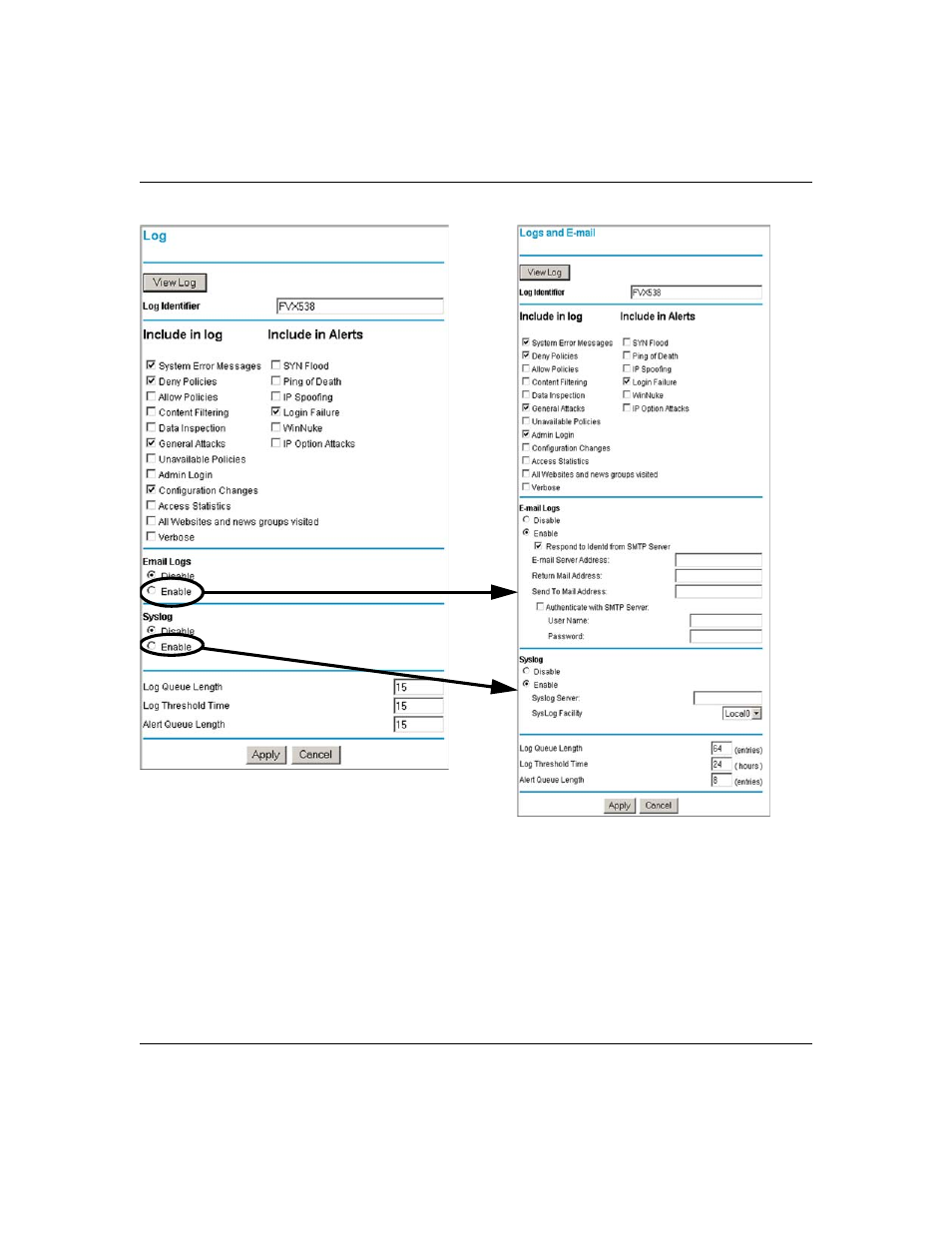 NETGEAR ProSafe FVS124G User Manual | Page 107 / 238