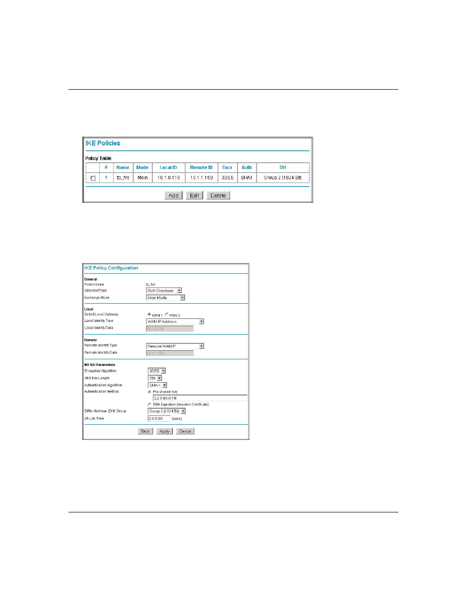 NETGEAR ProSafe FVS124G User Manual | Page 119 / 238