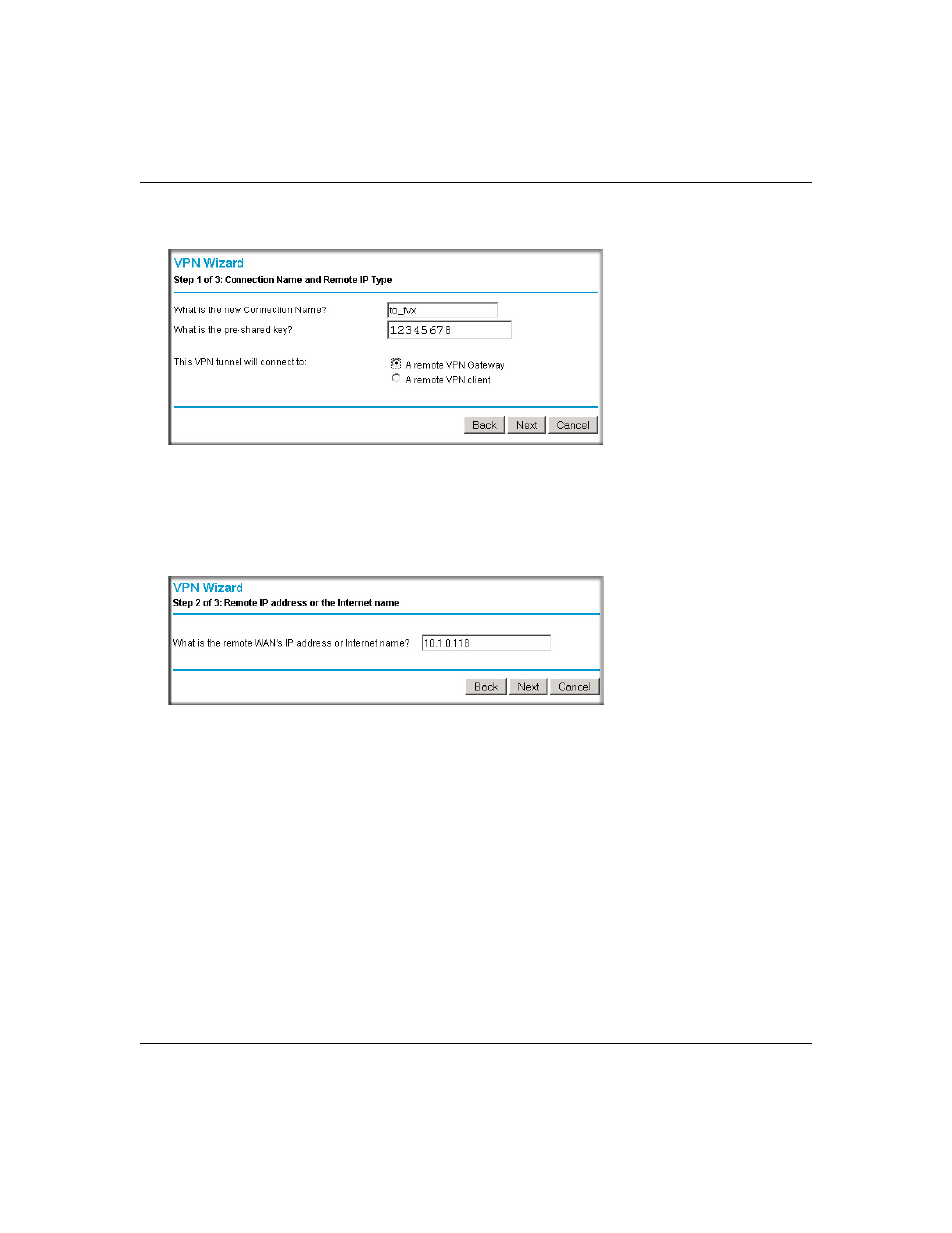 NETGEAR ProSafe FVS124G User Manual | Page 122 / 238