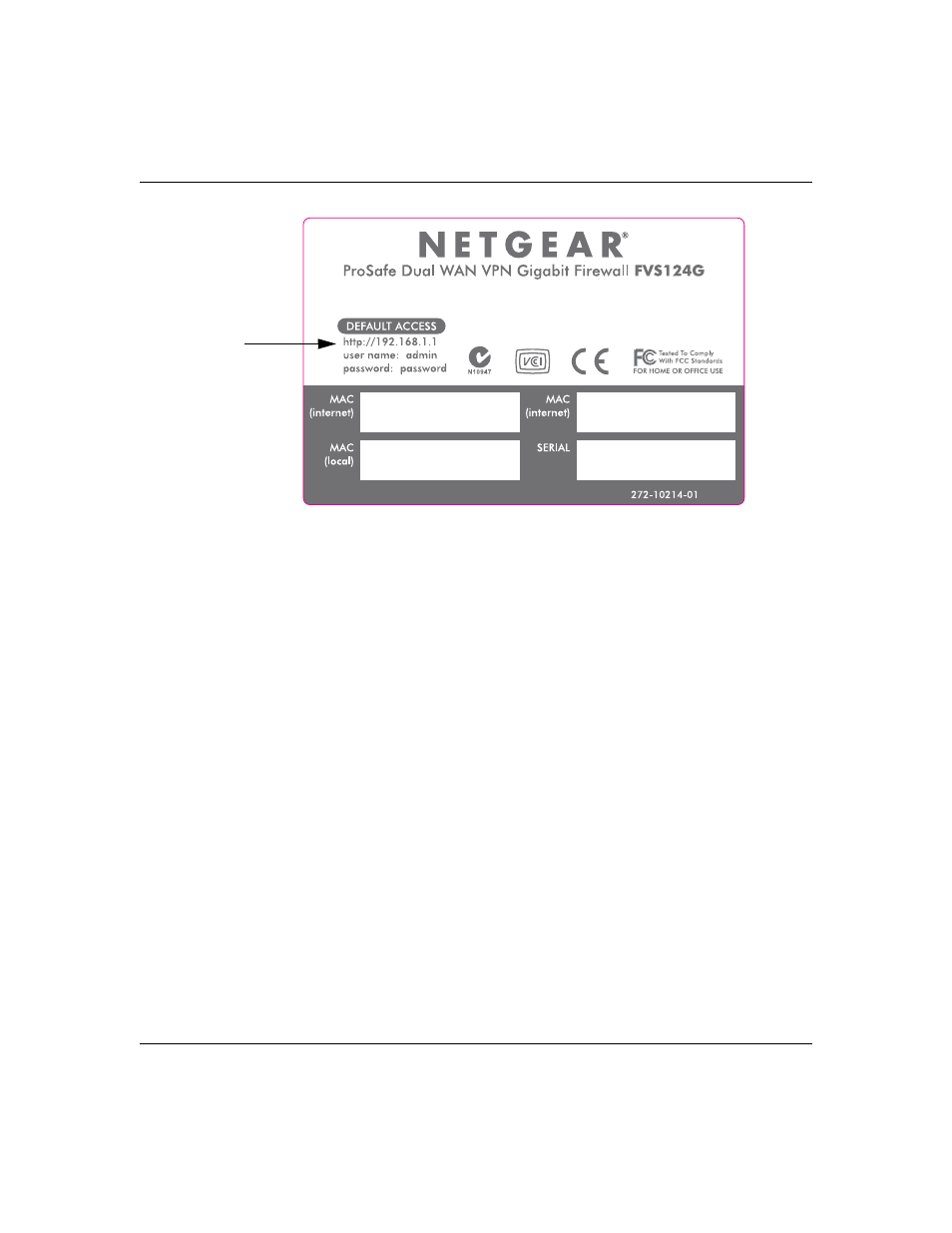 Logging into the router, Logging into the router -9 | NETGEAR ProSafe FVS124G User Manual | Page 27 / 238