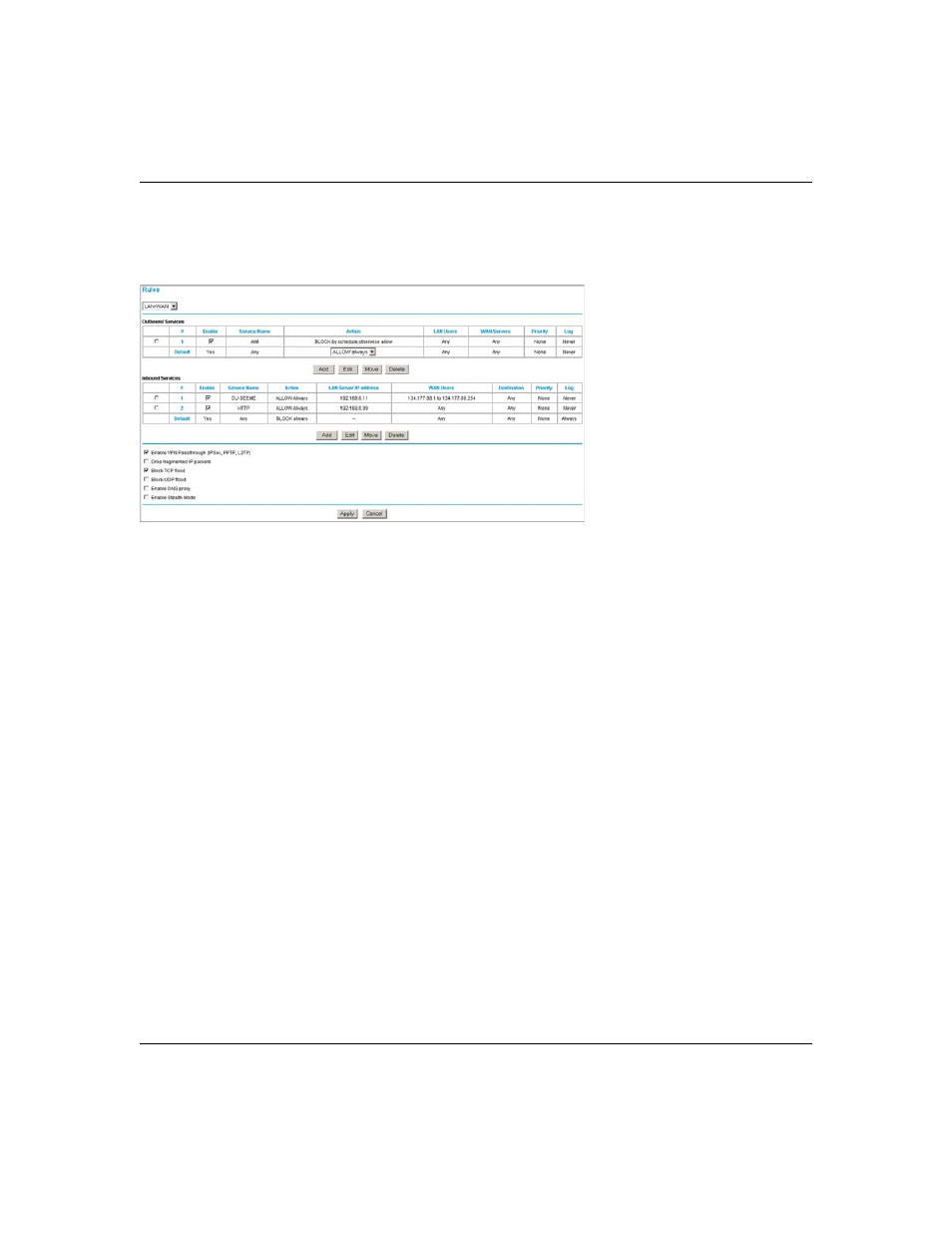 Customized services, Customized services -16 | NETGEAR ProSafe FVS124G User Manual | Page 92 / 238