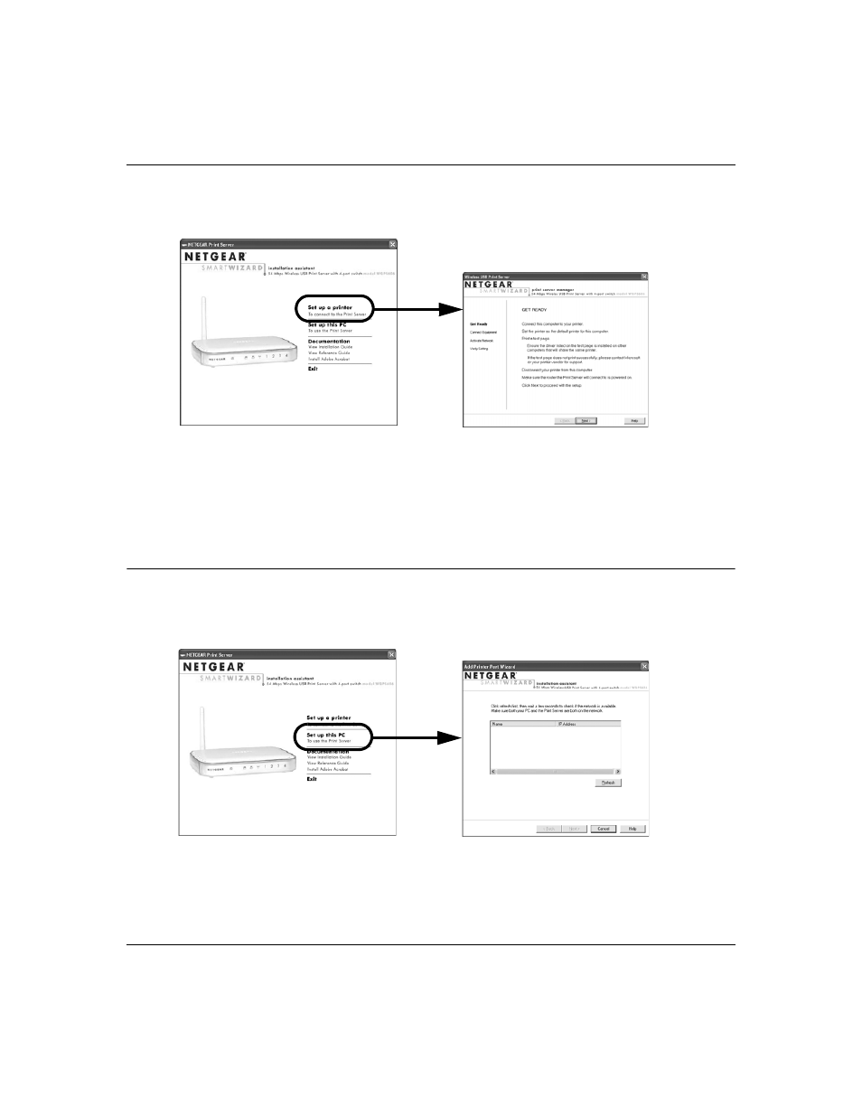 Now, set up a pc, Now, set up a pc -5 | NETGEAR WGPS606 User Manual | Page 21 / 66