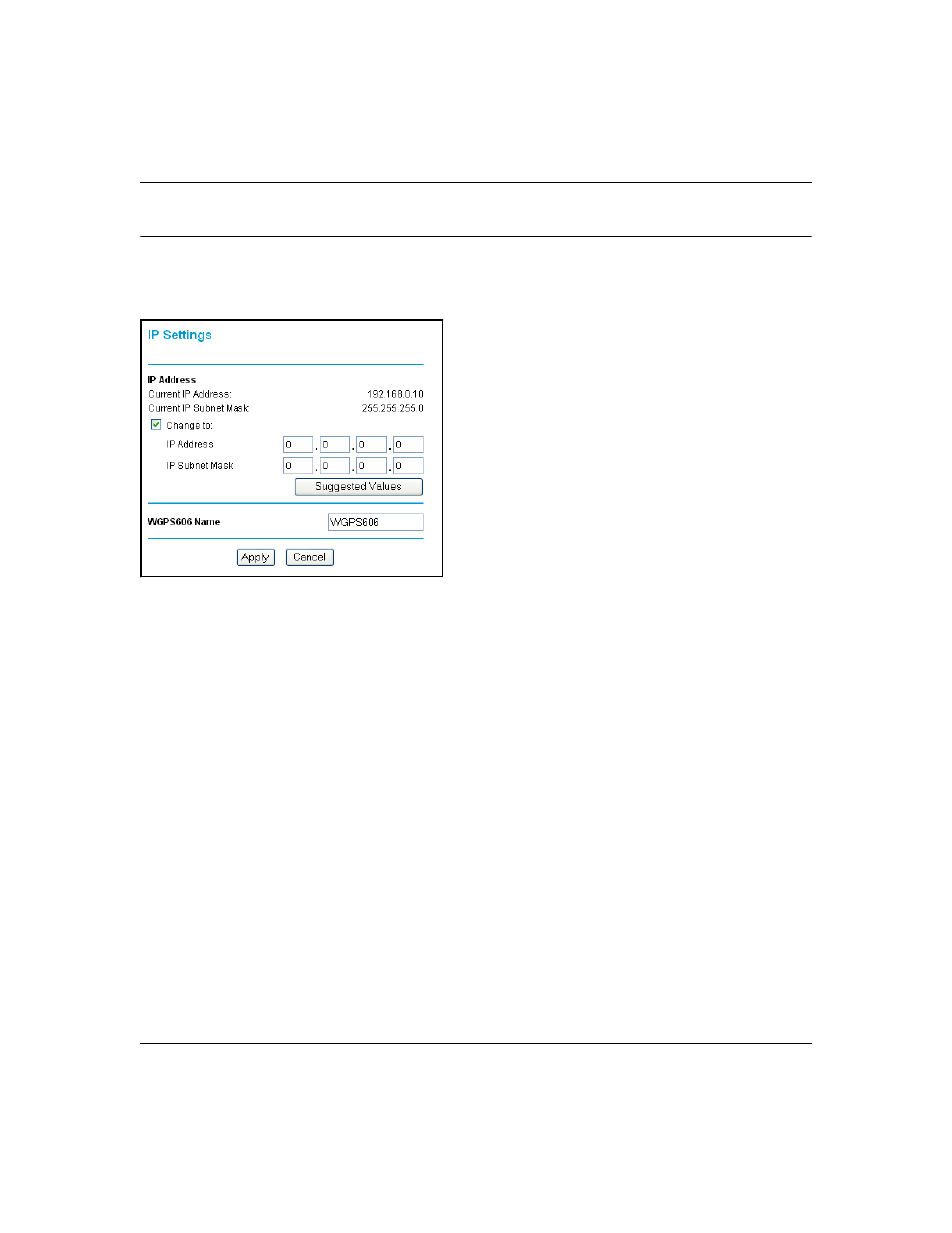 Using the ip settings options, Using the ip settings options -9 | NETGEAR WGPS606 User Manual | Page 25 / 66