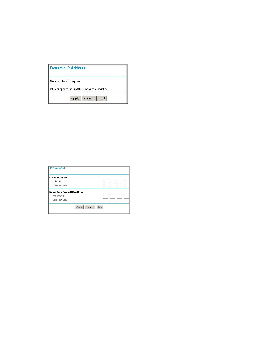 Wizard-detected ip over atm account setup, Wizard-detected ip over atm account setup -13 | NETGEAR DG834GT User Manual | Page 39 / 176