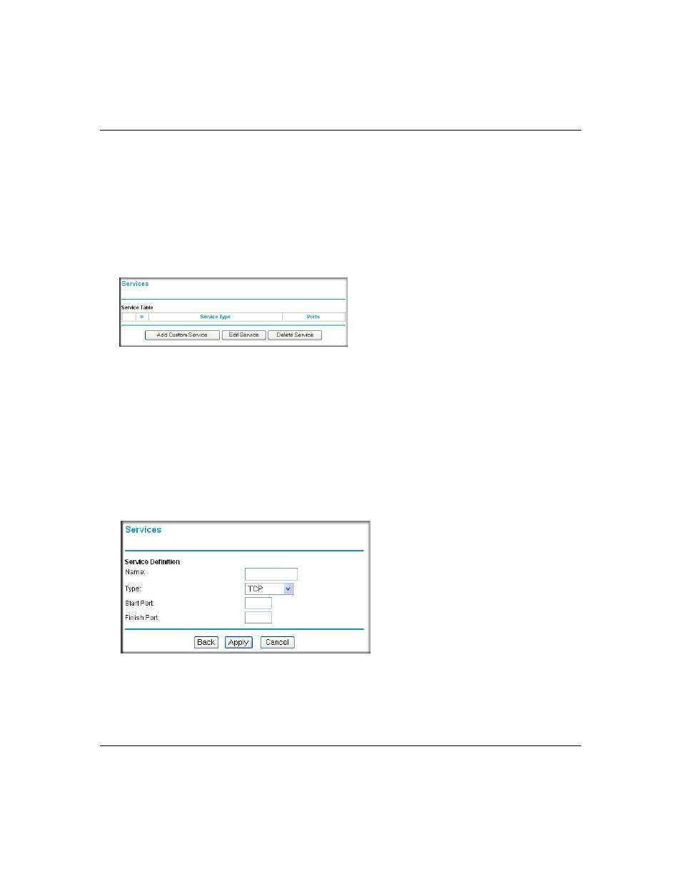 How to define services, How to define services -13 | NETGEAR DG834GT User Manual | Page 73 / 176