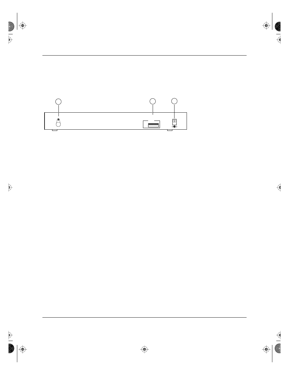 Rear panel, Fdx and hdx duplex toggle switches, Rear panel -4 | Fdx and hdx duplex toggle switches -4, Figure 2-3, Rear panel of the model sw108 switch -4 | NETGEAR ETHERNET SWITCH SW108 User Manual | Page 16 / 40