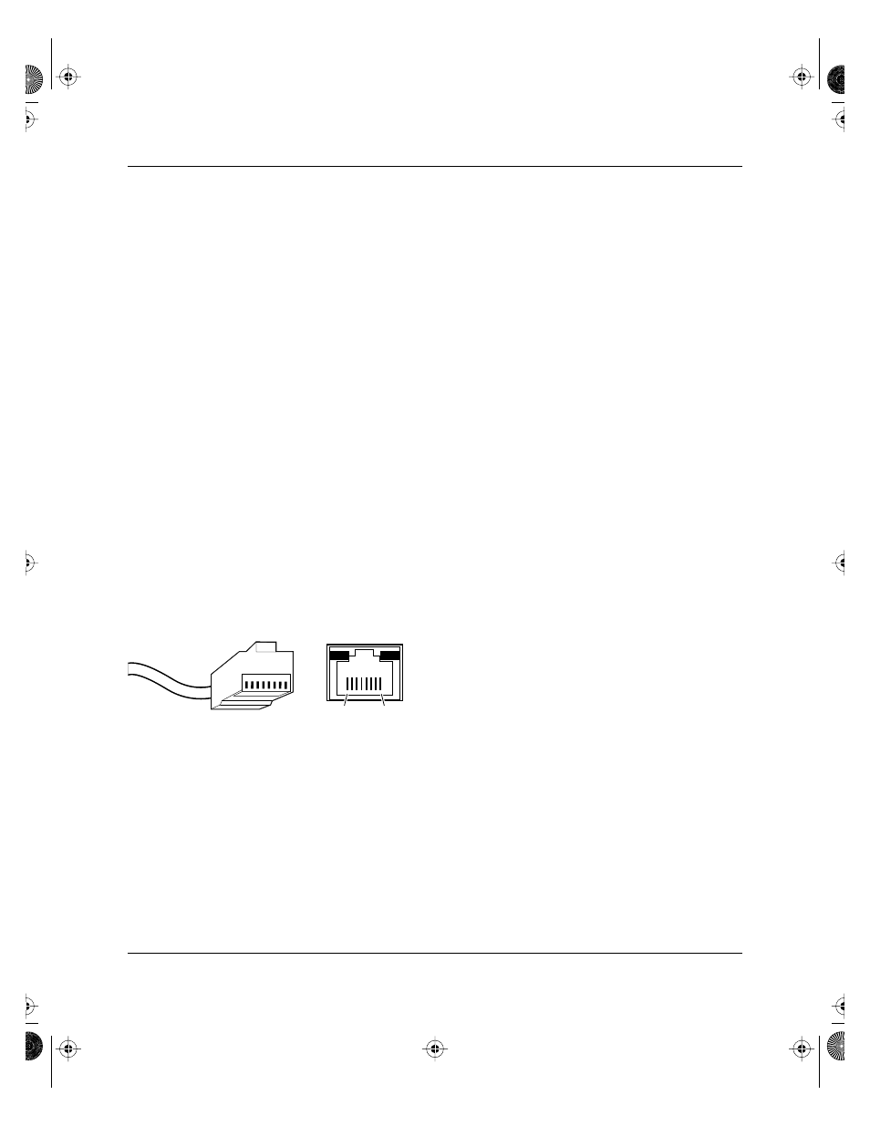 Appendix b appendix b connector pin assignments, Rj-45 plug and vista rj-45 connector, Appendix b connector pin assignments | Figure b-1 | NETGEAR ETHERNET SWITCH SW108 User Manual | Page 31 / 40