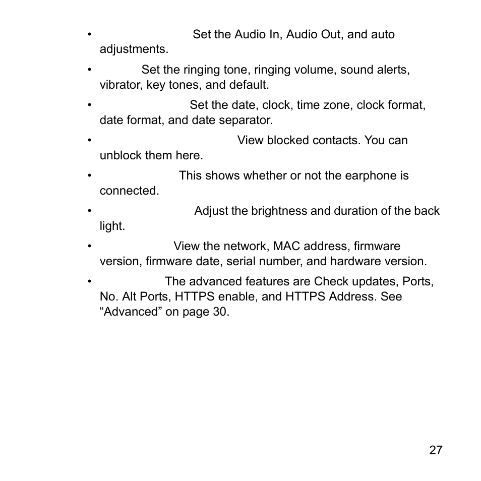 NETGEAR Skype SPH101 User Manual | Page 31 / 56