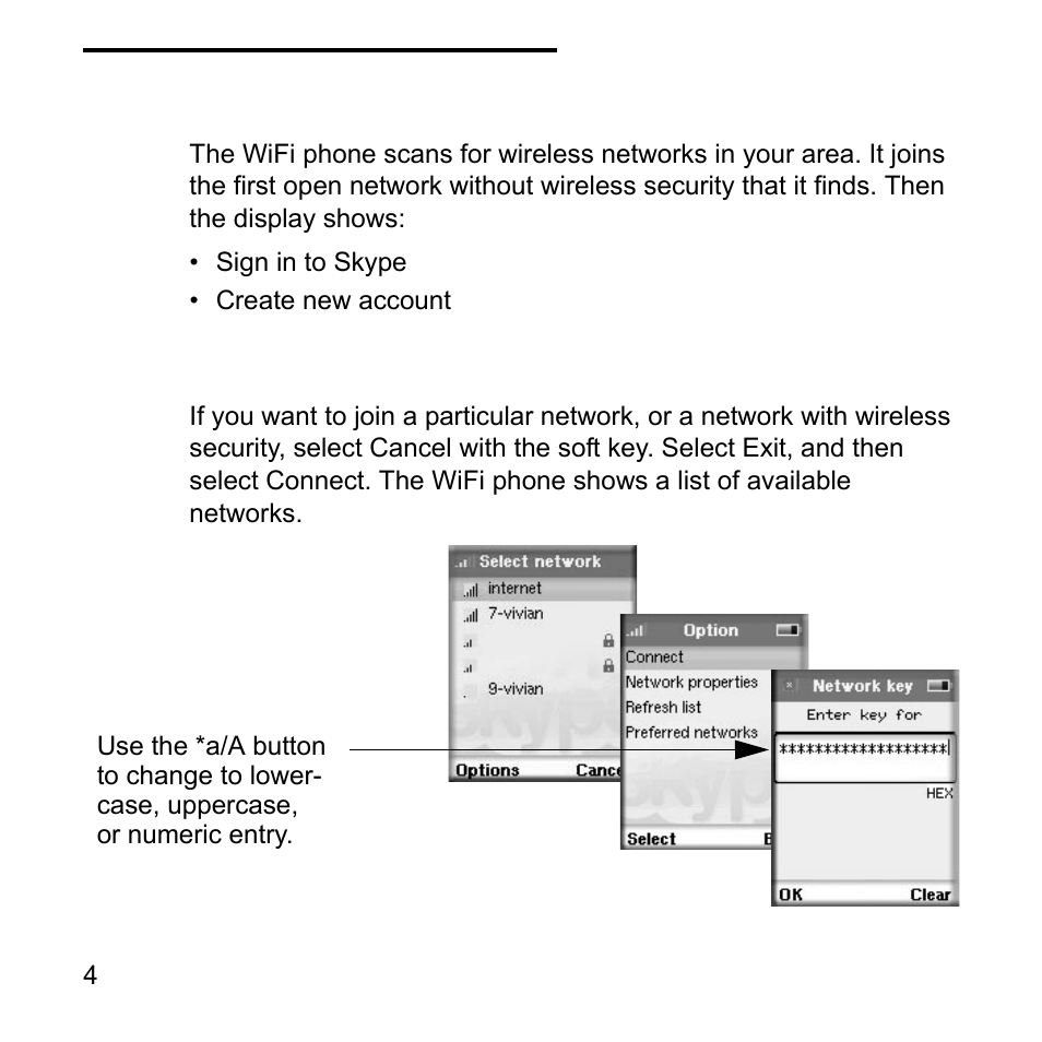 Join a wireless network | NETGEAR Skype SPH101 User Manual | Page 8 / 56