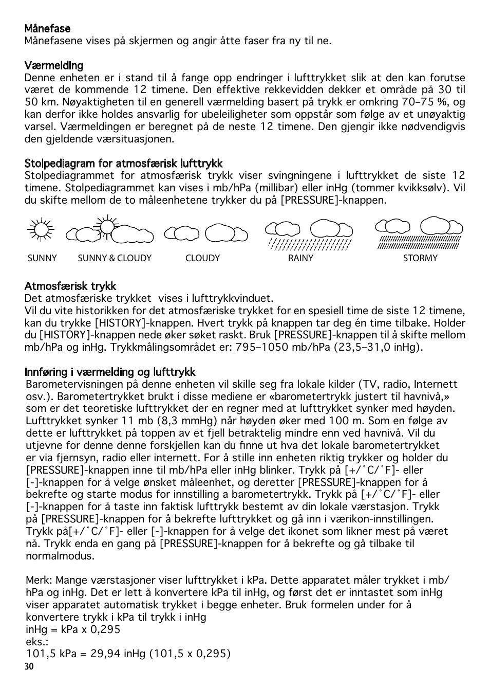National Geographic IN102TOP User Manual | Page 30 / 50