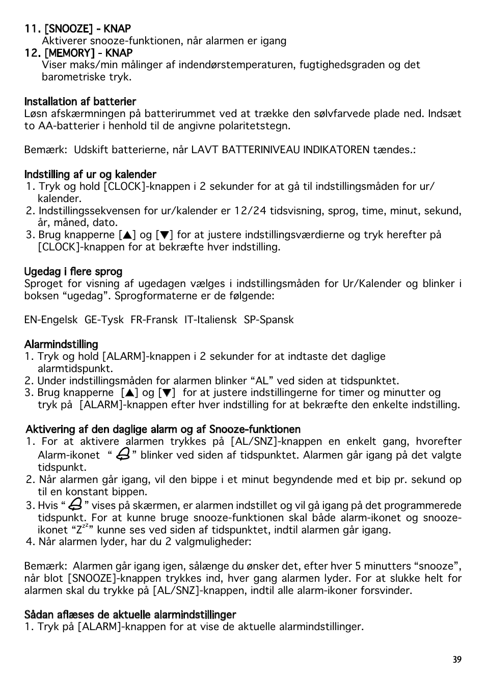 National Geographic IN102TOP User Manual | Page 39 / 50