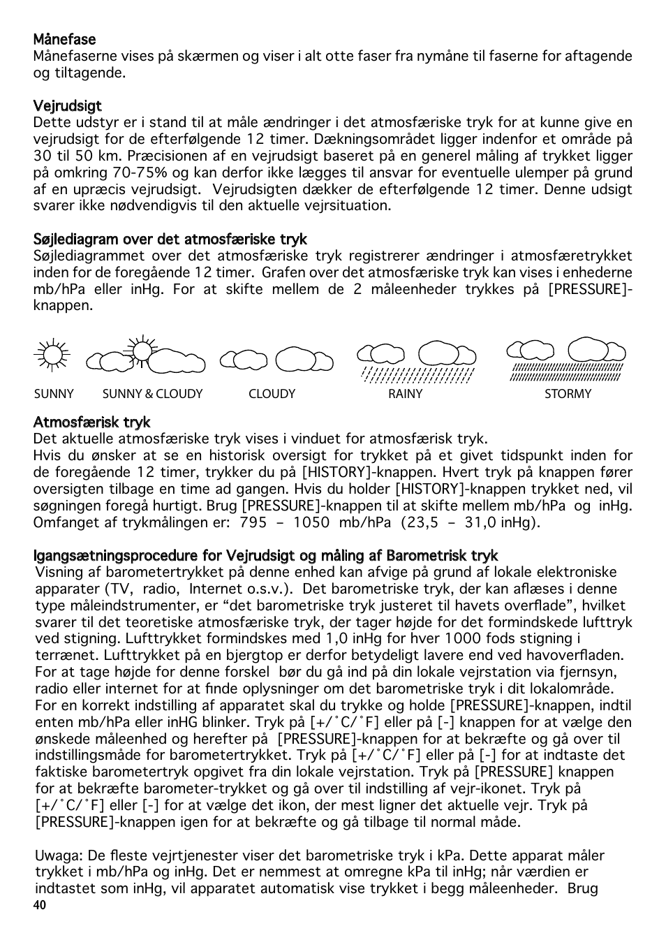 National Geographic IN102TOP User Manual | Page 40 / 50