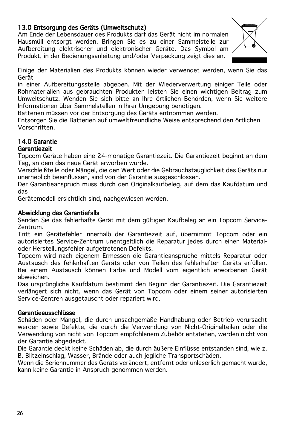 National Geographic 260NE User Manual | Page 26 / 66
