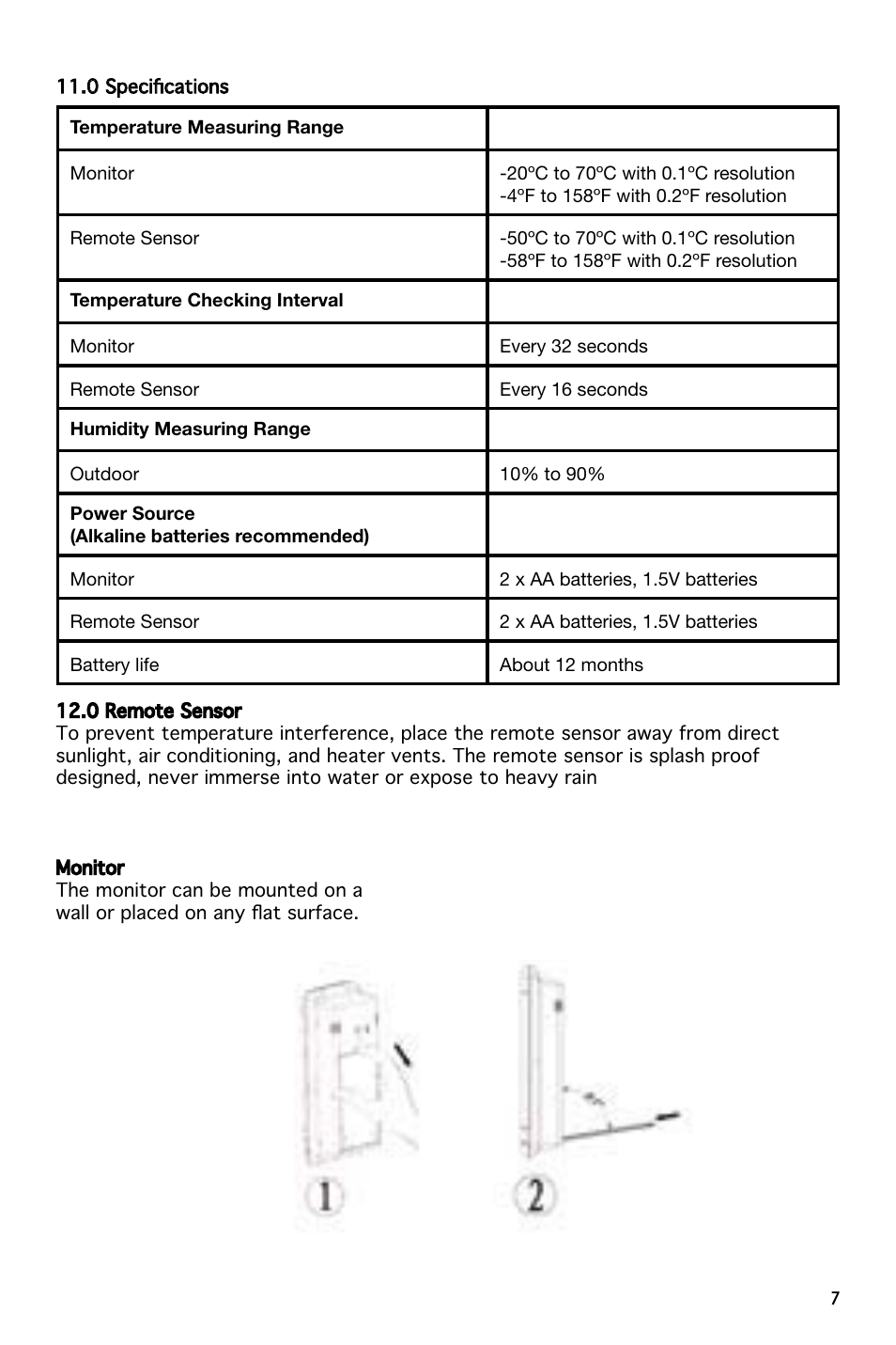 National Geographic 260NE User Manual | Page 7 / 66