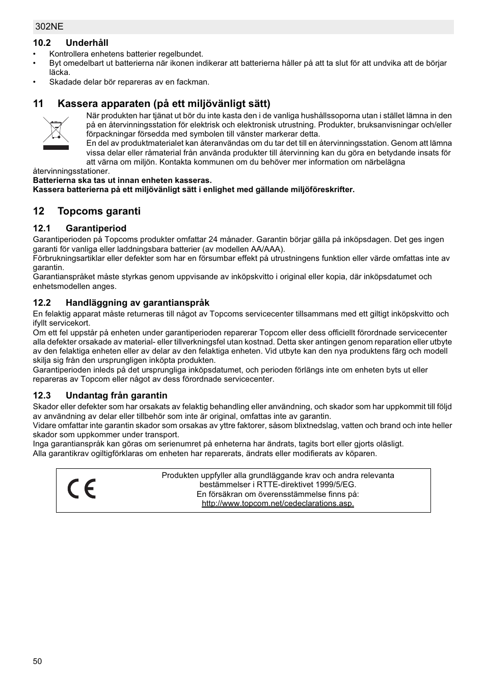 National Geographic Weather Forecast 302 NE User Manual | Page 50 / 128