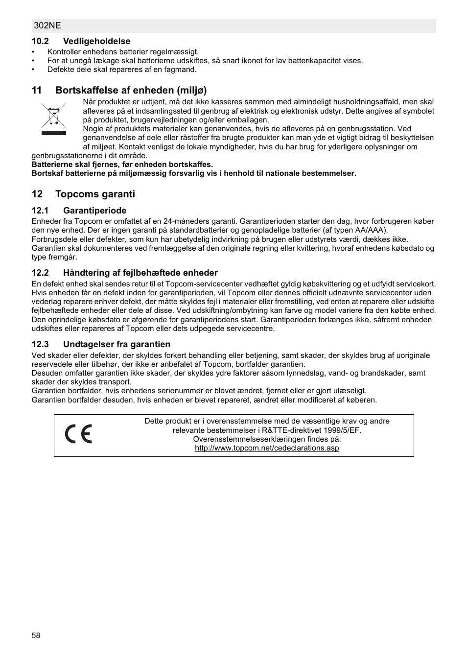 National Geographic Weather Forecast 302 NE User Manual | Page 58 / 128