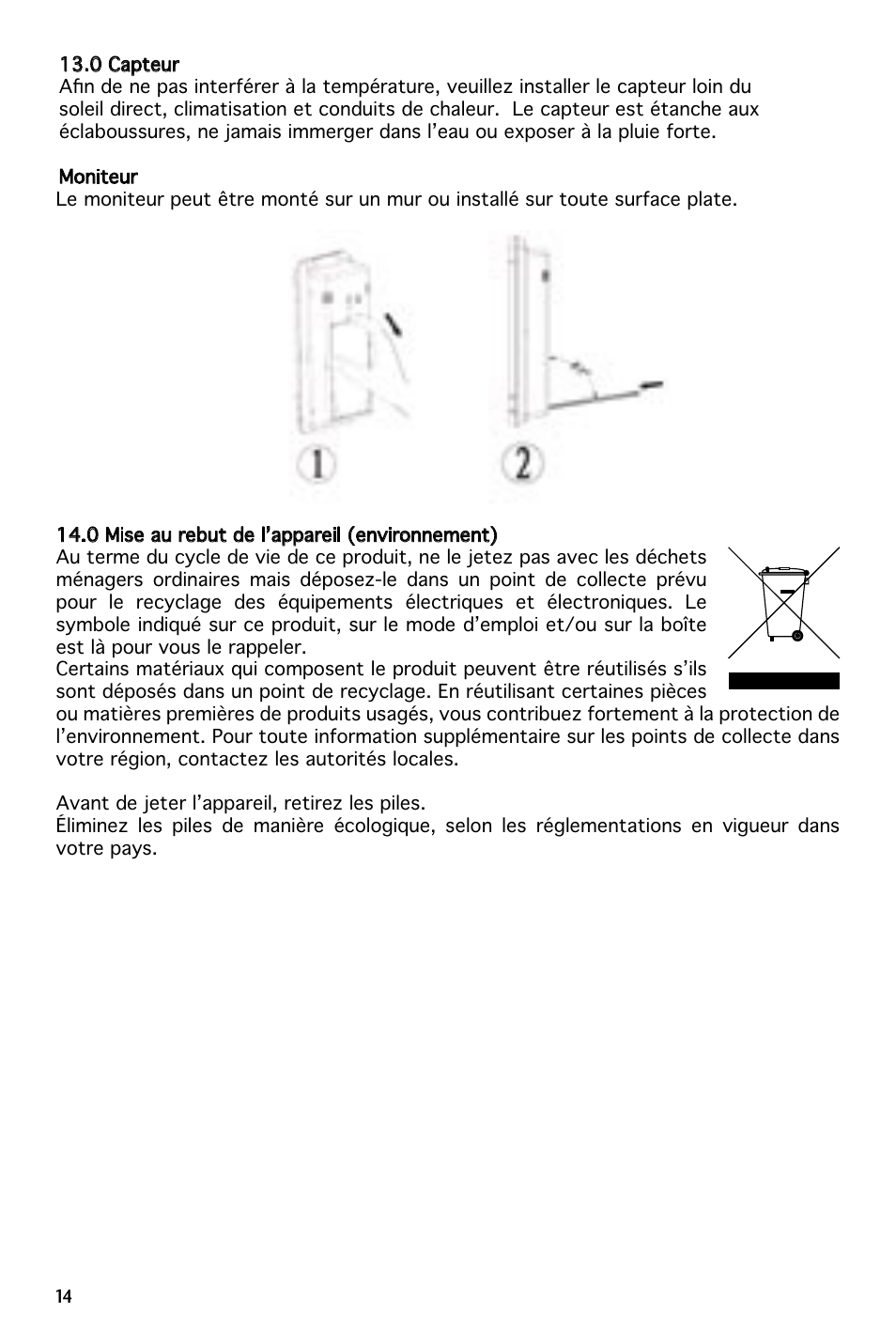 National Geographic 264NE User Manual | Page 14 / 64