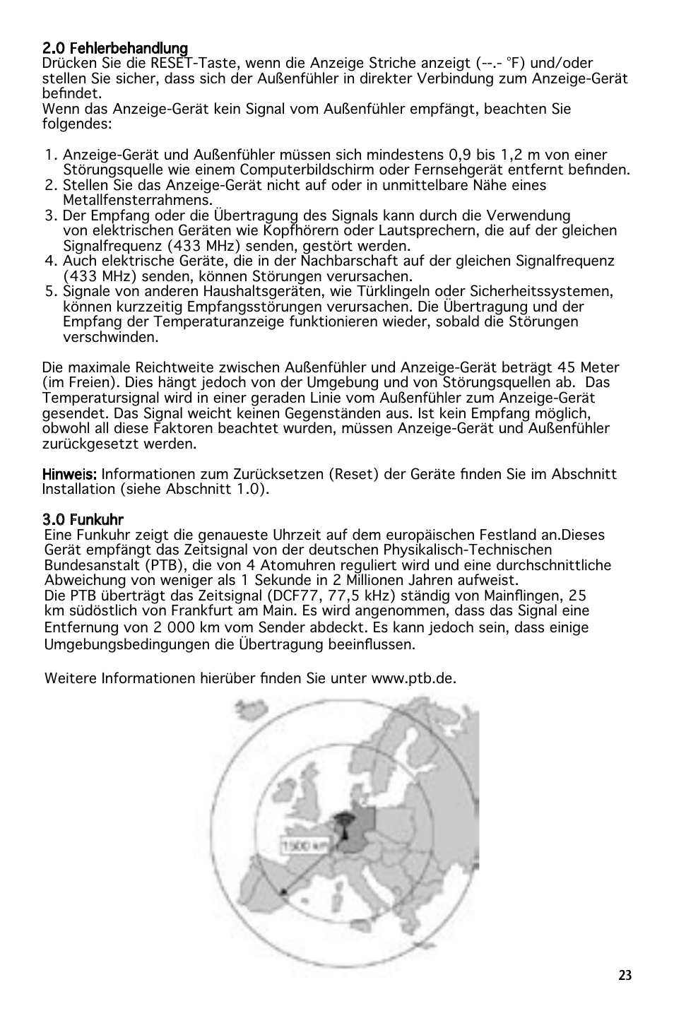 National Geographic 264NE User Manual | Page 23 / 64