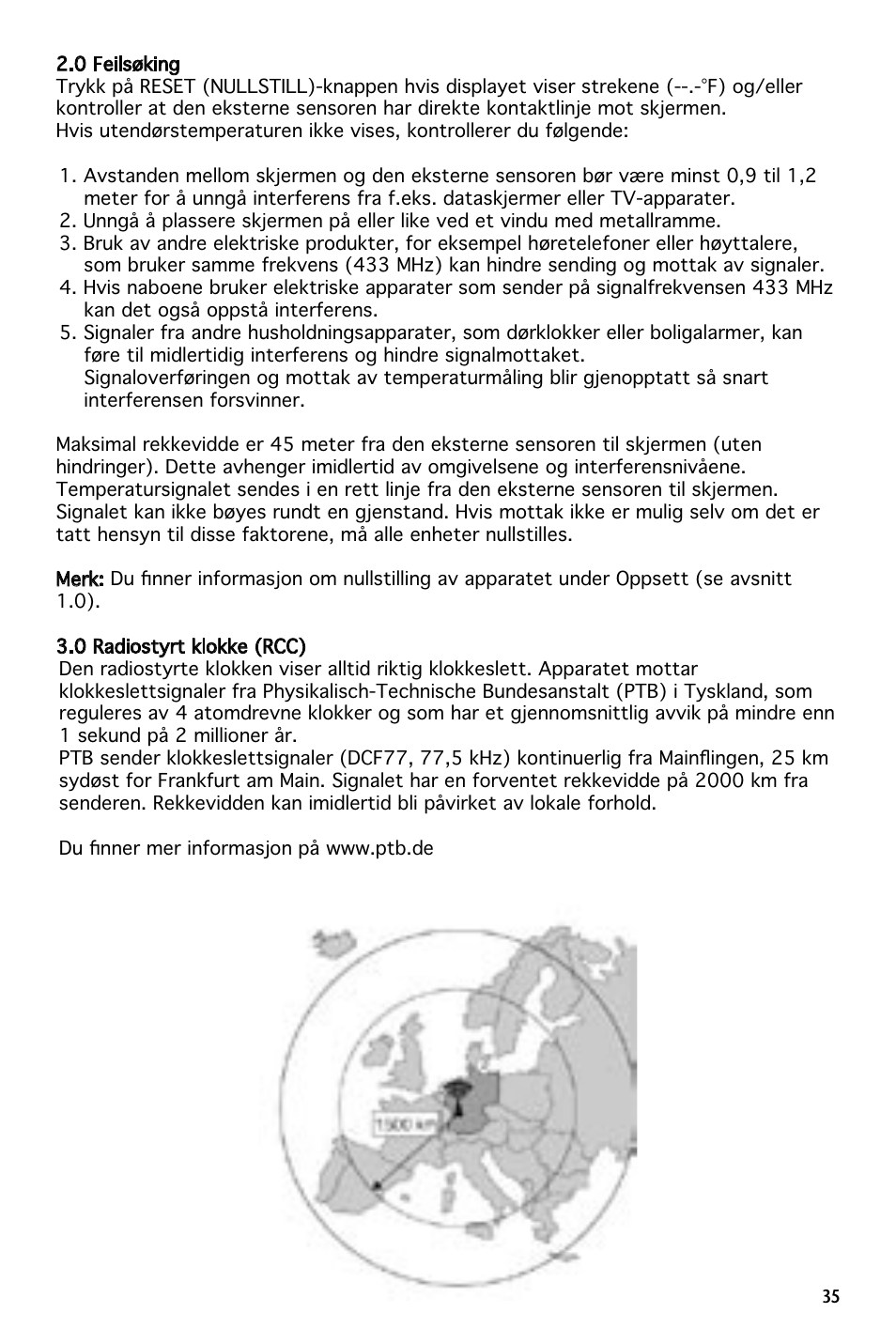 National Geographic 264NE User Manual | Page 35 / 64