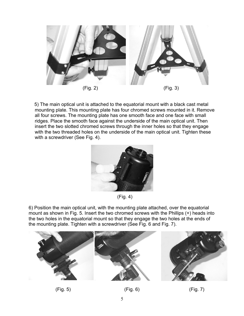 National Geographic NG90EQ User Manual | Page 5 / 15
