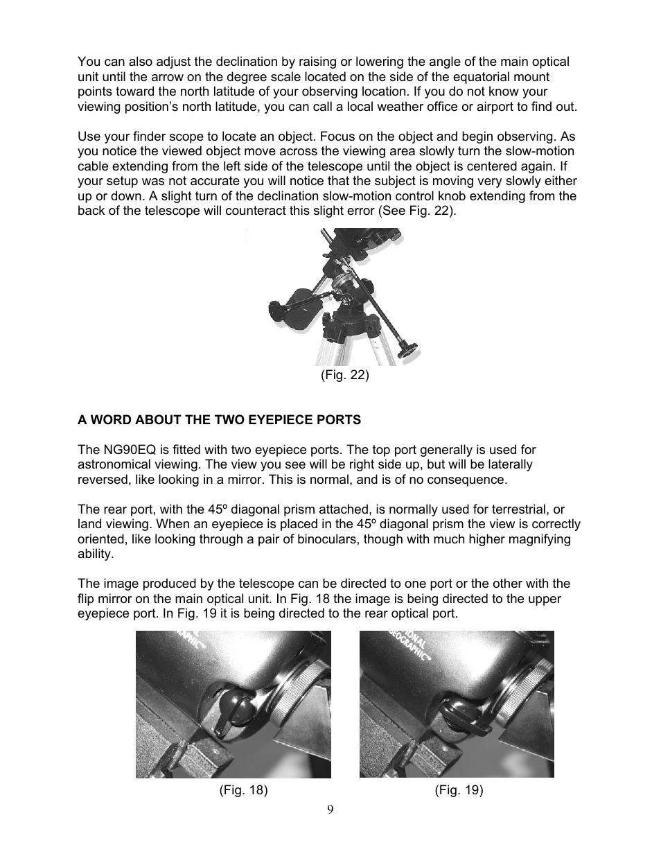 National Geographic NG90EQ User Manual | Page 9 / 15